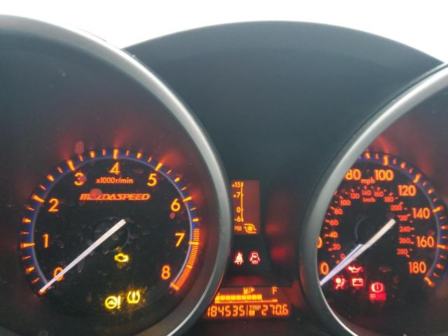 JM1BL1H46A1228965 - 2010 MAZDA SPEED 3 წითელი ფოტო 9