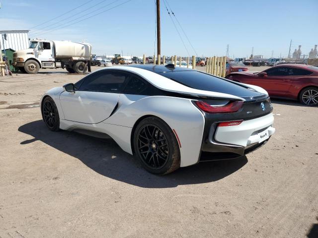 WBY2Z2C52FV391566 - 2015 BMW I8 WHITE photo 2