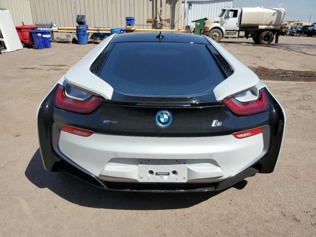 WBY2Z2C52FV391566 - 2015 BMW I8 WHITE photo 6