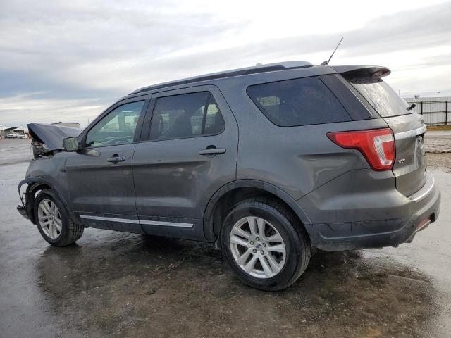 1FM5K8D82JGB91181 - 2018 FORD EXPLORER XLT CHARCOAL photo 2