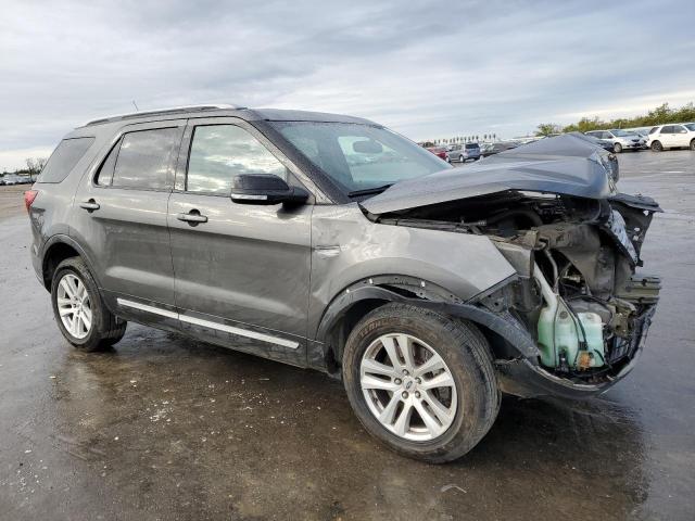 1FM5K8D82JGB91181 - 2018 FORD EXPLORER XLT CHARCOAL photo 4