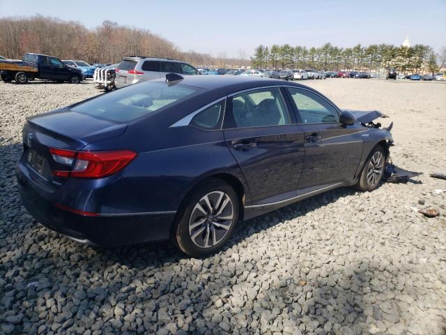 1HGCV3F49JA004541 - 2018 HONDA ACCORD HYBRID EX PURPLE photo 3