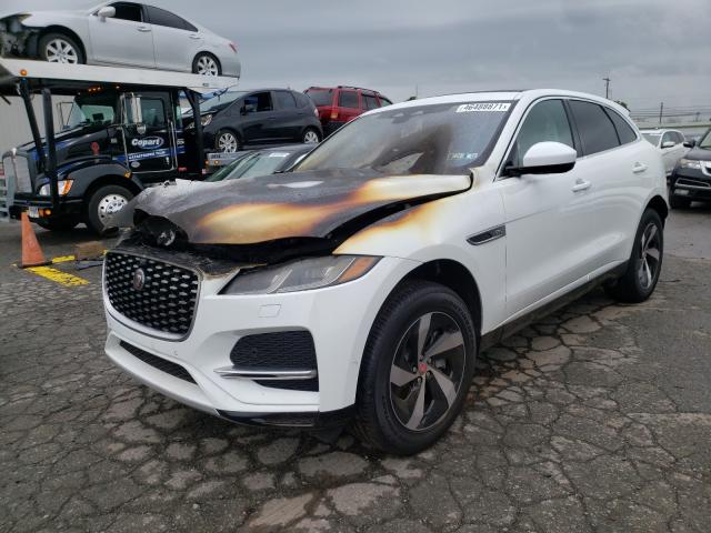 SADCJ2EXXMA678206 - 2021 JAGUAR F-PACE S WHITE photo 2