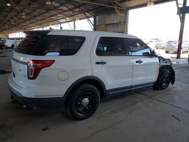 1FM5K8AR0EGA18584 - 2014 FORD EXPLORER POLICE INTERCEPTOR WHITE photo 3