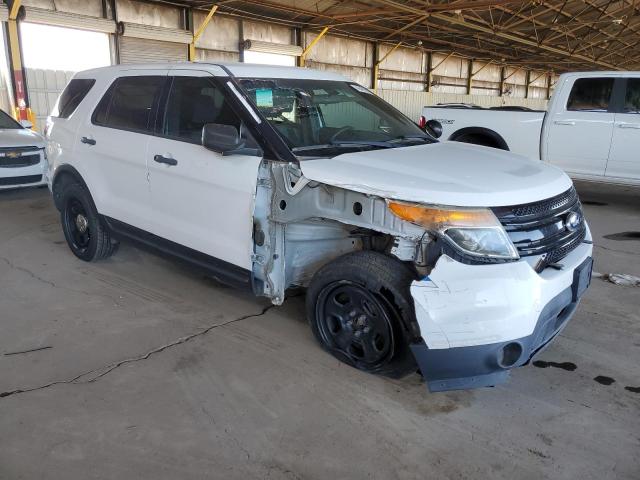 1FM5K8AR0EGA18584 - 2014 FORD EXPLORER POLICE INTERCEPTOR WHITE photo 4