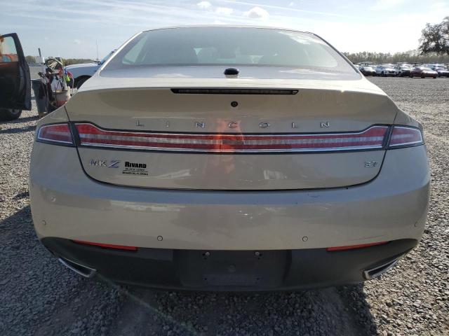 3LN6L2GK5GR602435 - 2016 LINCOLN MKZ BEIGE photo 6
