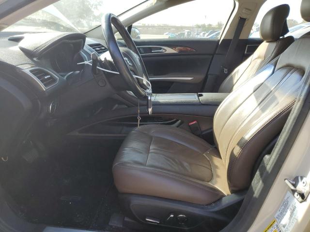 3LN6L2GK5GR602435 - 2016 LINCOLN MKZ BEIGE photo 7