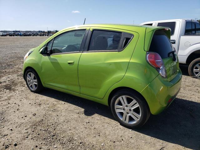 KL8CD6S95EC498324 - 2014 CHEVROLET SPARK 1LT GREEN photo 2