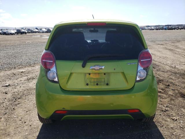 KL8CD6S95EC498324 - 2014 CHEVROLET SPARK 1LT GREEN photo 6