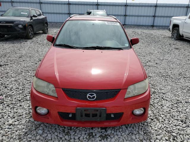 JM1BJ245431131406 - 2003 MAZDA PROTEGE PR5 红色 照片 5