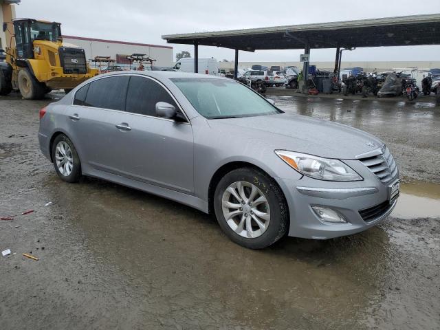 KMHGC4DD6DU222465 - 2013 HYUNDAI GENESIS 3.8L SILVER photo 4