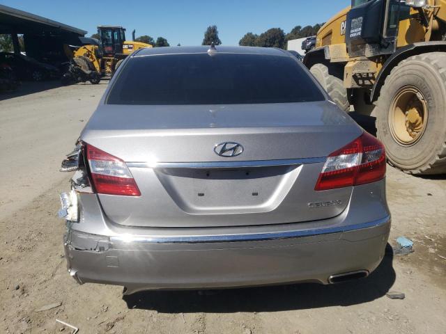 KMHGC4DD6DU222465 - 2013 HYUNDAI GENESIS 3.8L SILVER photo 6