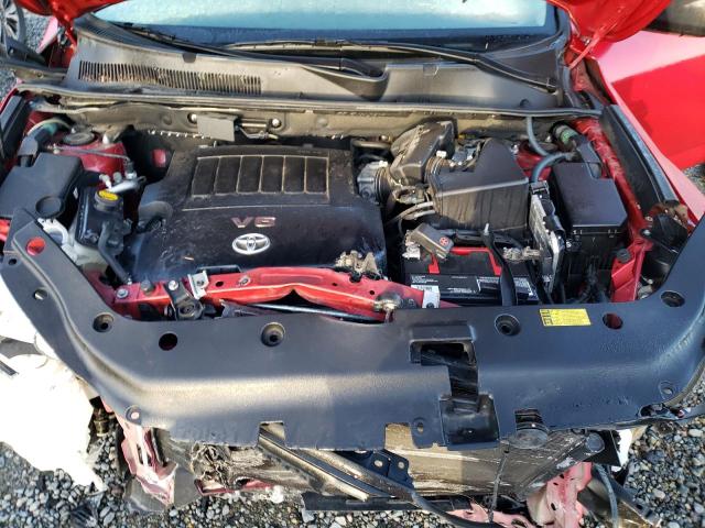 JTMZK33V886011301 - 2008 TOYOTA RAV4 RED photo 12