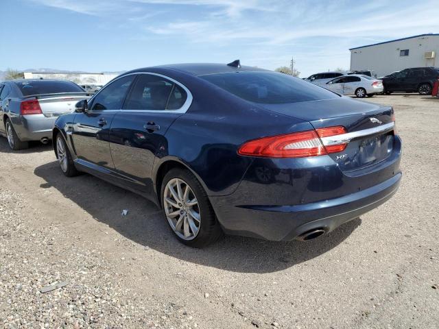 SAJWA0ES3DPS95014 - 2013 JAGUAR XF BLUE photo 2