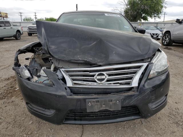 1N4AB7AP1DN904005 - 2013 NISSAN SENTRA S BLACK photo 5