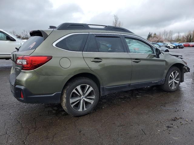 4S4BSENC2K3271450 - 2019 SUBARU OUTBACK 3.6R LIMITED GREEN photo 3