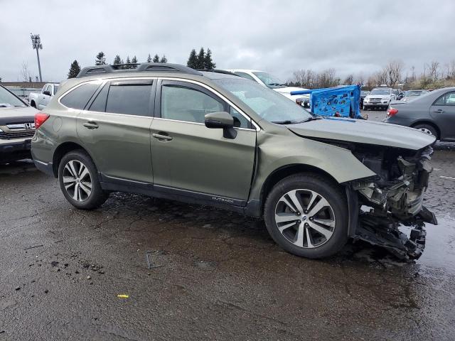 4S4BSENC2K3271450 - 2019 SUBARU OUTBACK 3.6R LIMITED GREEN photo 4