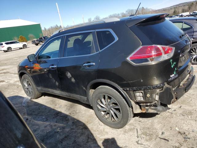 5N1AT2MV9FC824496 - 2015 NISSAN ROGUE S BLACK photo 2