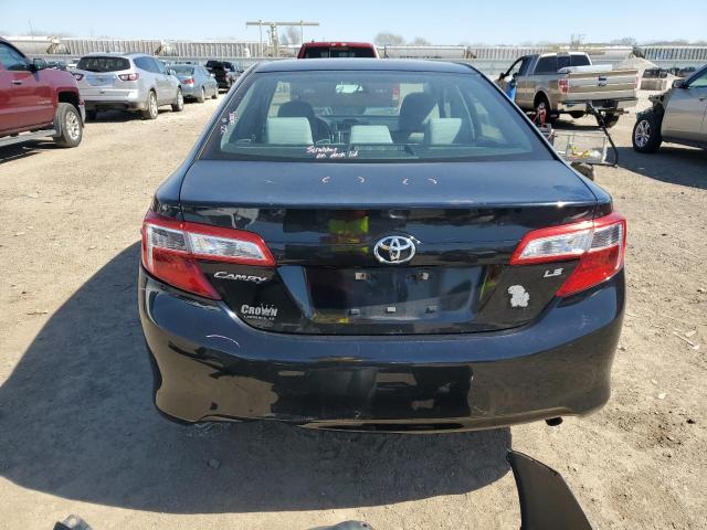 4T1BF1FK2DU271402 - 2013 TOYOTA CAMRY L BLACK photo 6