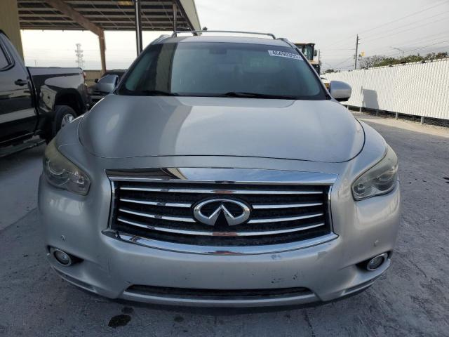 5N1AL0MM1EC545392 - 2014 INFINITI QX60 GRAY photo 5