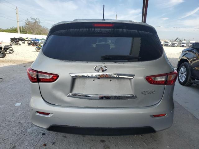 5N1AL0MM1EC545392 - 2014 INFINITI QX60 GRAY photo 6