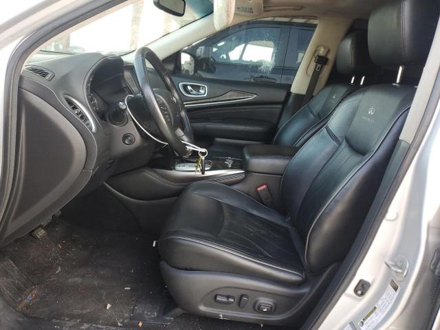 5N1AL0MM1EC545392 - 2014 INFINITI QX60 GRAY photo 7