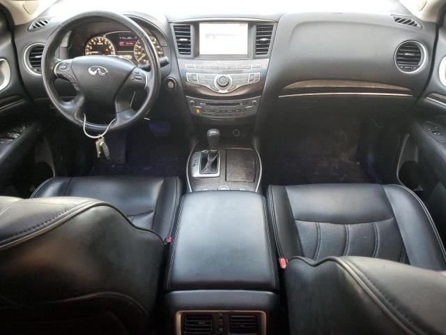 5N1AL0MM1EC545392 - 2014 INFINITI QX60 GRAY photo 8