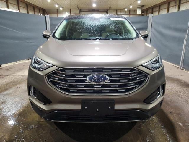 2FMPK4J90KBC17283 - 2019 FORD EDGE SEL BROWN photo 5