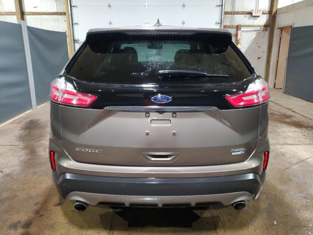 2FMPK4J90KBC17283 - 2019 FORD EDGE SEL BROWN photo 6