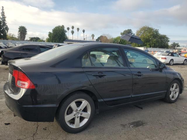 1HGFA16867L051636 - 2007 HONDA CIVIC EX BLACK photo 3