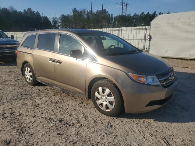 5FNRL5H2XDB033855 - 2013 HONDA ODYSSEY LX TAN photo 4