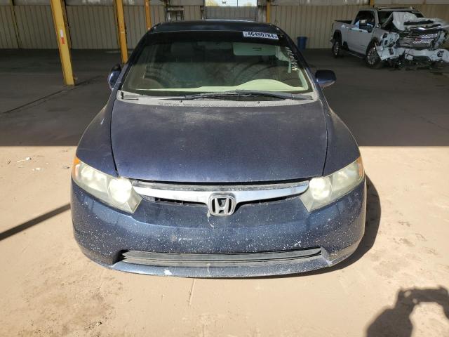 1HGFA16857L023696 - 2007 HONDA CIVIC EX BLUE photo 5