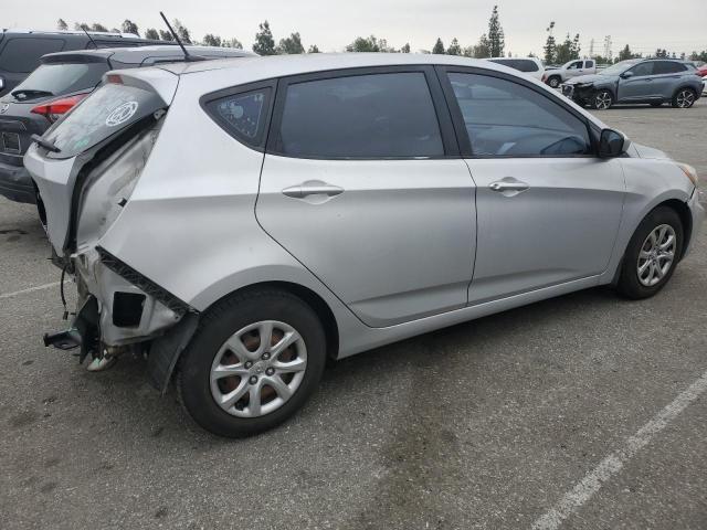 KMHCT5AE9EU165200 - 2014 HYUNDAI ACCENT GLS SILVER photo 3