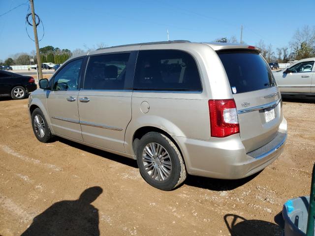 2C4RC1CG9ER147508 - 2014 CHRYSLER TOWN & COU TOURING L GOLD photo 2