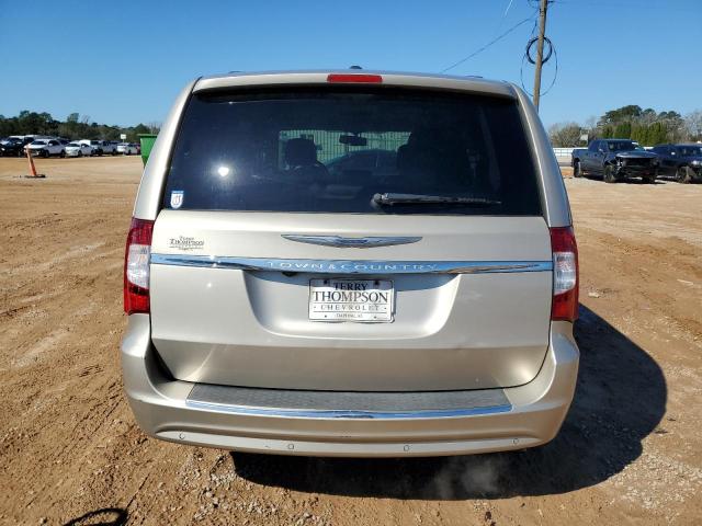 2C4RC1CG9ER147508 - 2014 CHRYSLER TOWN & COU TOURING L GOLD photo 6