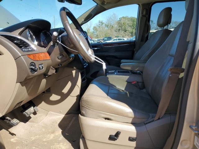 2C4RC1CG9ER147508 - 2014 CHRYSLER TOWN & COU TOURING L GOLD photo 7