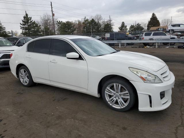 JN1DV6AR4BM451322 - 2011 INFINITI G25 WHITE photo 4