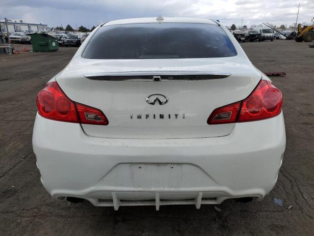 JN1DV6AR4BM451322 - 2011 INFINITI G25 WHITE photo 6