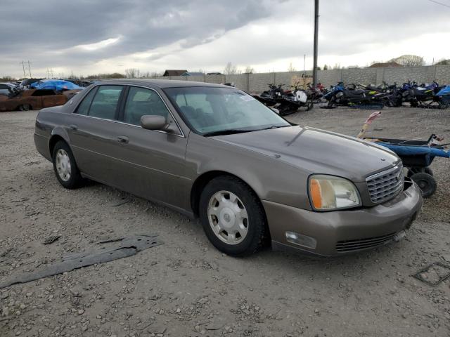 1G6KD54Y42U108002 - 2002 CADILLAC DEVILLE TAN photo 4