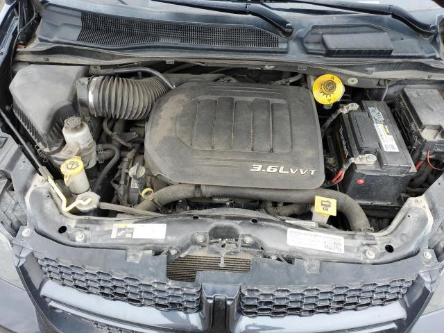 2C4RDGEG1ER452708 - 2014 DODGE GRAND CARA R/T GRAY photo 12