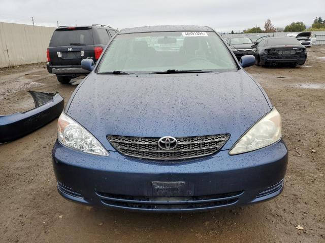 4T1BE32K43U645785 - 2003 TOYOTA CAMRY LE BLUE photo 5