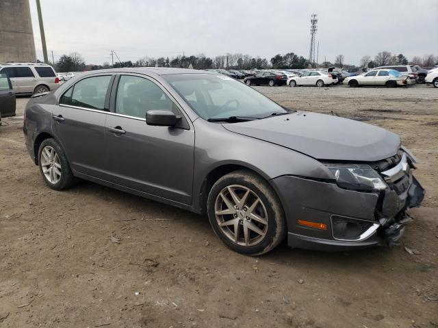 3FAHP0JA4CR431375 - 2012 FORD FUSION SEL GRAY photo 4