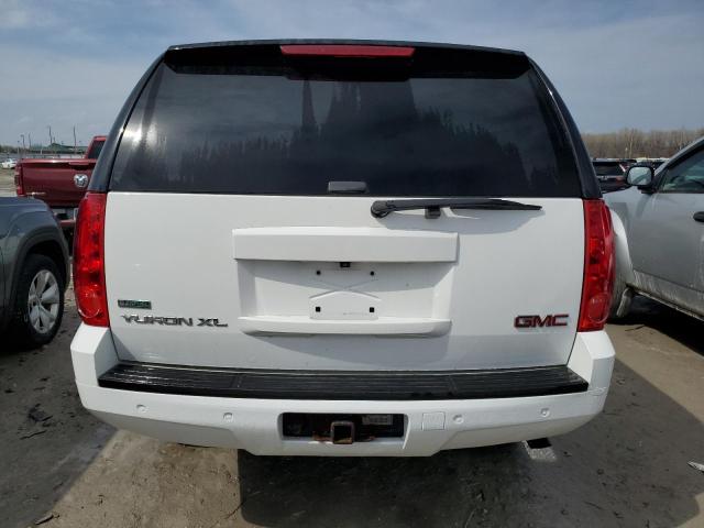 1GKZKREG6AR163734 - 2010 GMC YUKON XL K2500 SLT WHITE photo 6