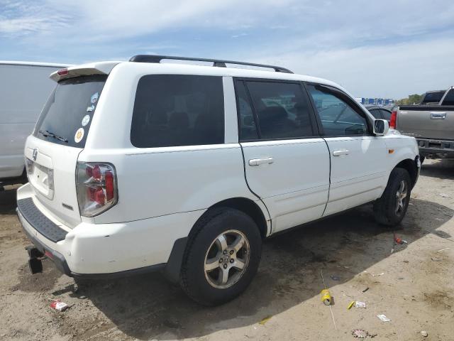 5FNYF18786B011024 - 2006 HONDA PILOT EX WHITE photo 3