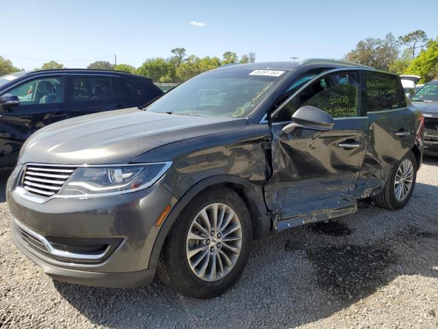 2LMPJ6KR2HBL16245 - 2017 LINCOLN MKX SELECT GRAY photo 1