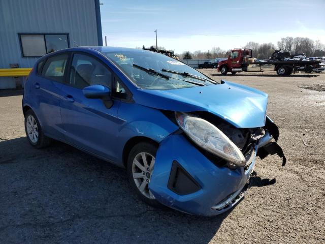 3FADP4EJ5BM148656 - 2011 FORD FIESTA SE BLUE photo 4