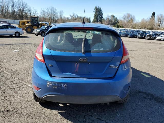 3FADP4EJ5BM148656 - 2011 FORD FIESTA SE BLUE photo 6