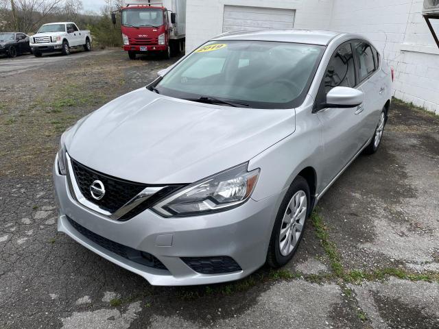 3N1AB7AP5KY405009 - 2019 NISSAN SENTRA S SILVER photo 2