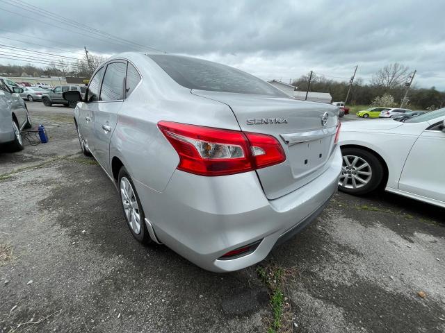 3N1AB7AP5KY405009 - 2019 NISSAN SENTRA S SILVER photo 3