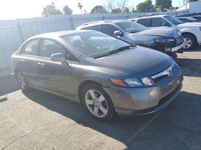 1HGFA16837L129015 - 2007 HONDA CIVIC EX GRAY photo 4